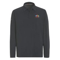 GBRW25 SLAM Mens Tech Pique LS Polo