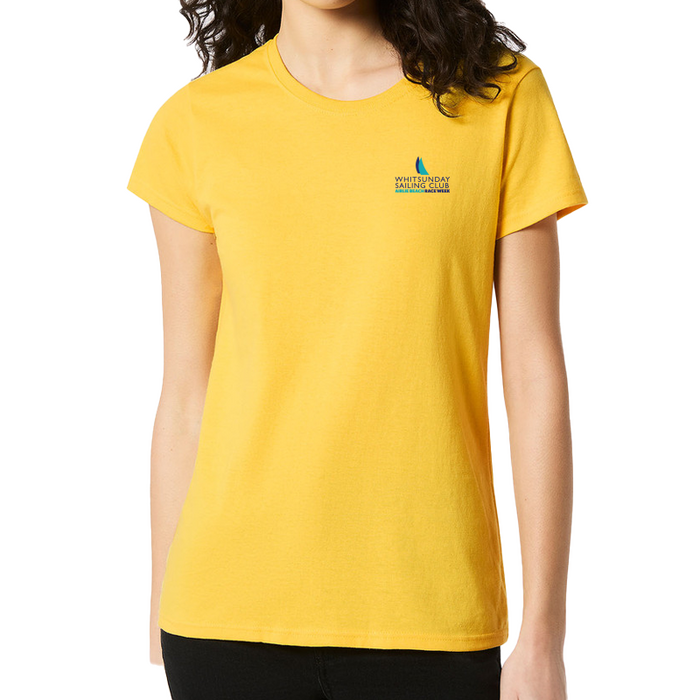 ABRW 24 Gildan Heavyweight Tee Womens Yellow XL