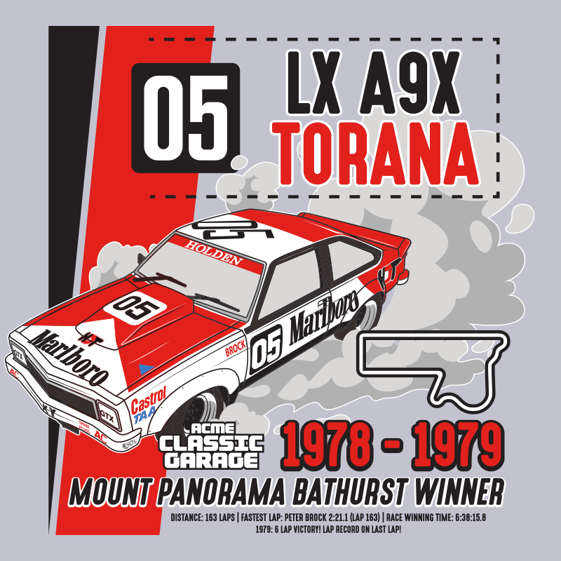 Acme Originals LX A9X Torana SS Tee - Acme Merchandising