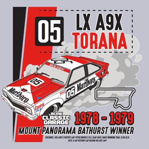 Acme Originals LX A9X Torana SS Tee - Acme Merchandising