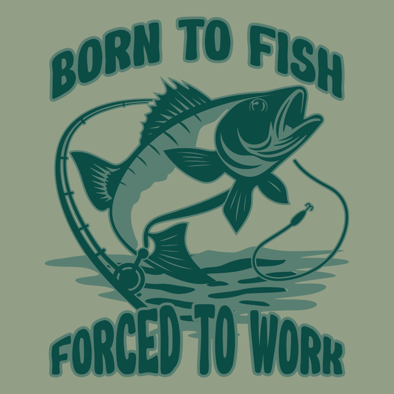 Acme Originals Born to Fish SS Tee - Acme Merchandising