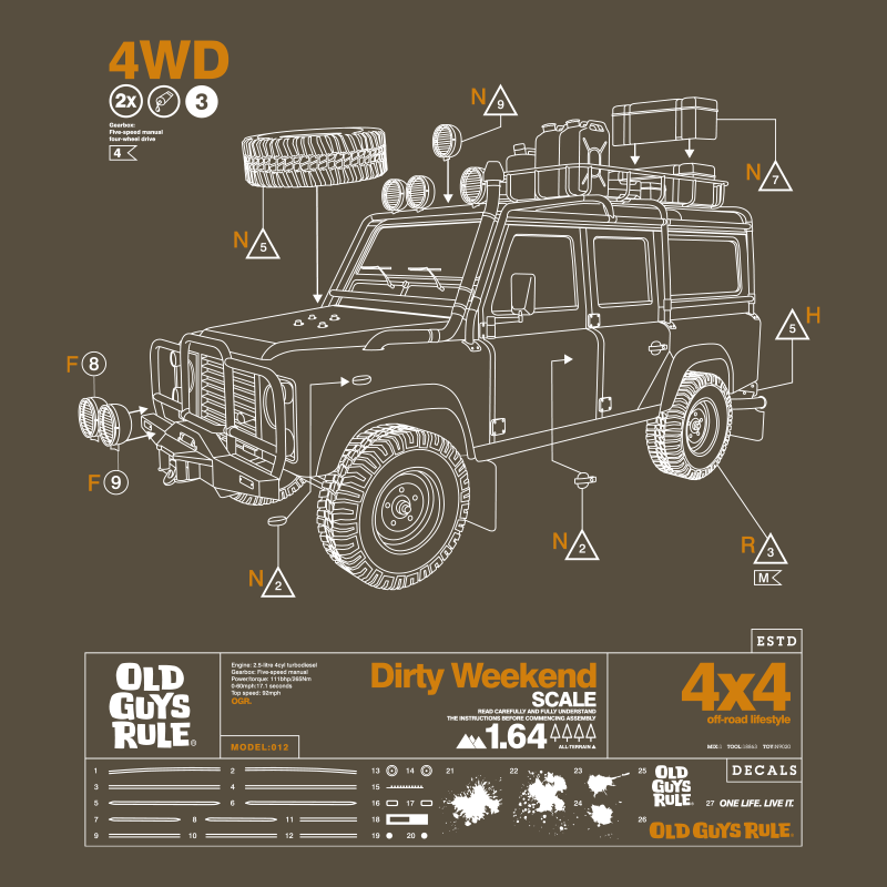 OGR Dirty Weekend II SS Tee - Acme Merchandising