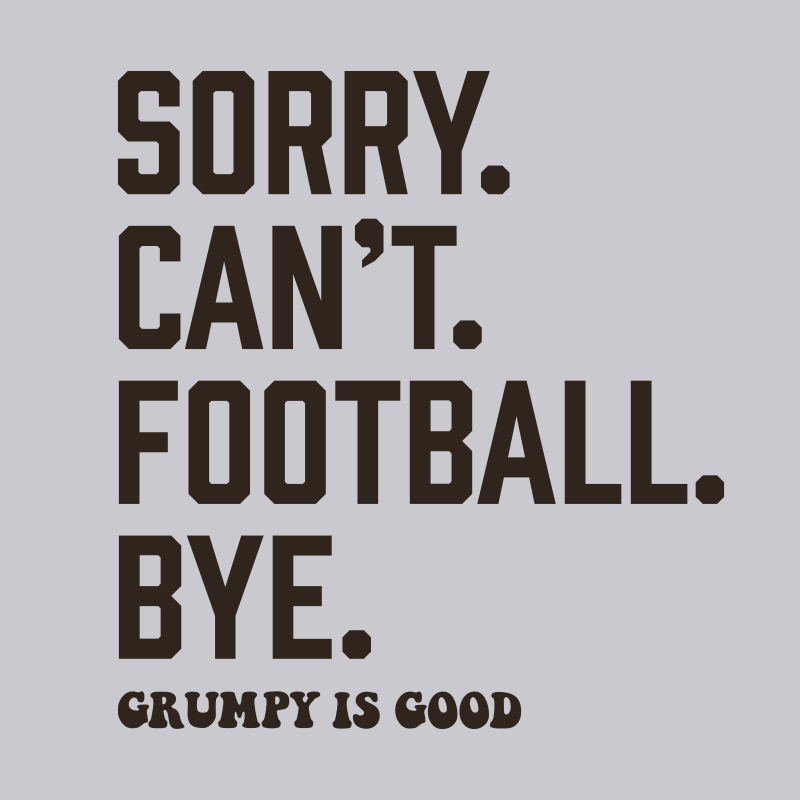 Acme Originals Football. Bye. SS Tee - Acme Merchandising