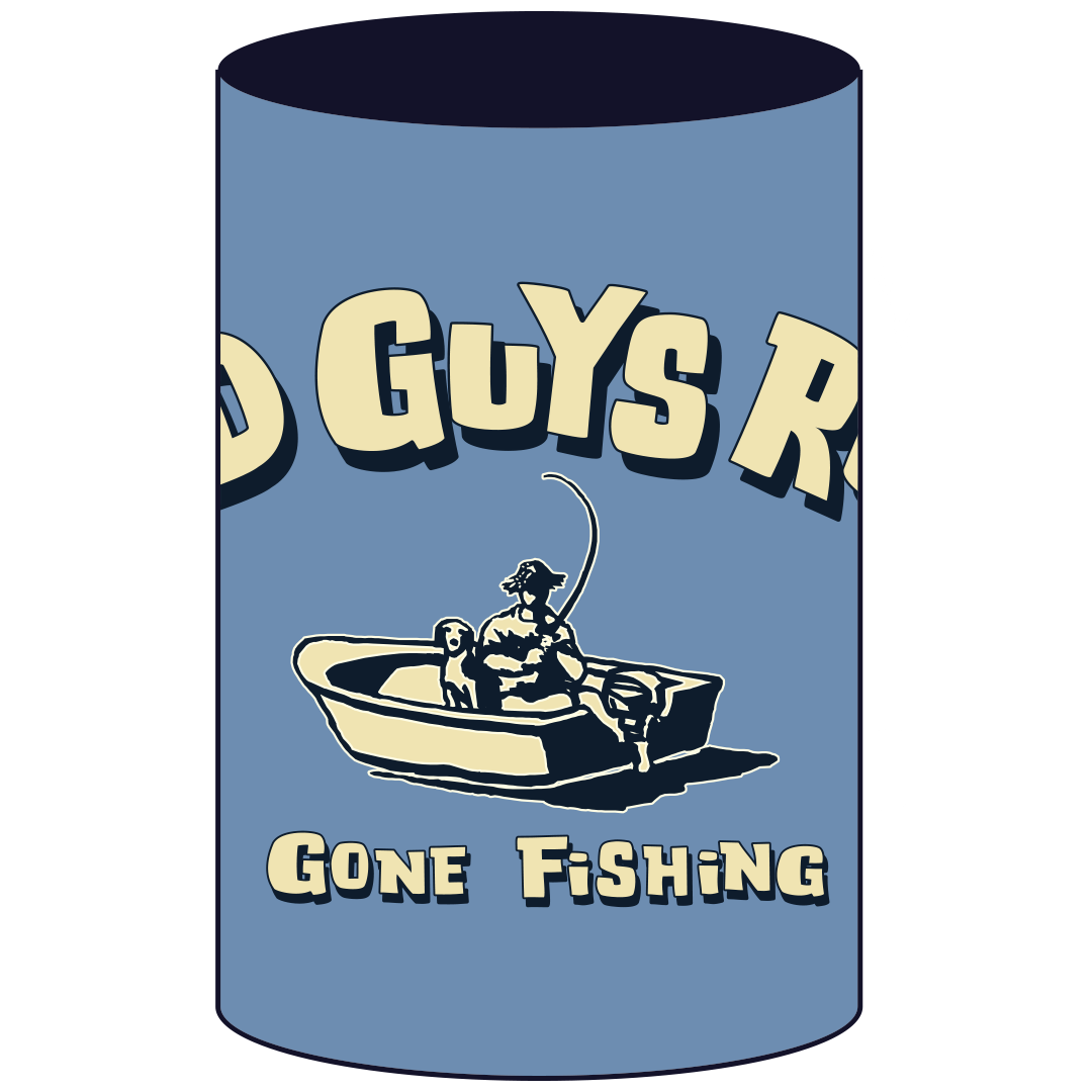 OGR Gone Fishing Stubby Cooler - Acme Merchandising