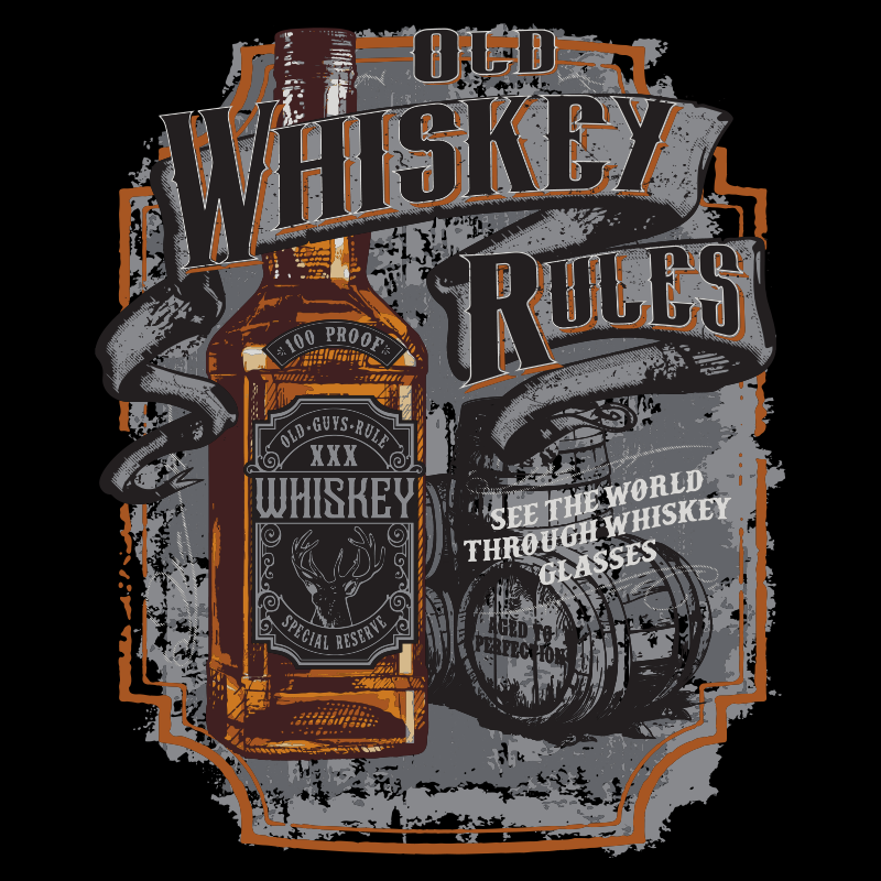 OGR Old Whiskey Rules SS Tee - Acme Merchandising